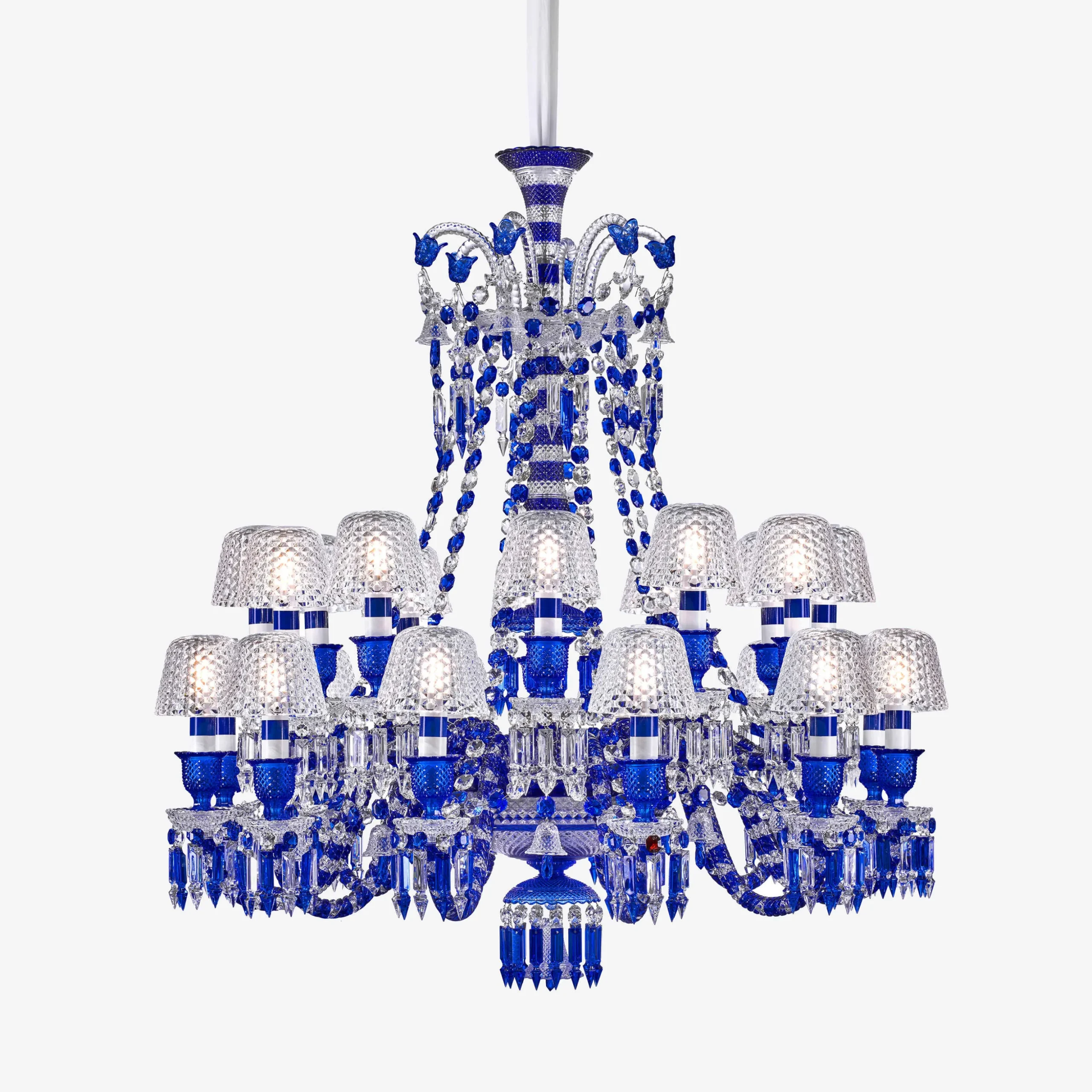 Lustre Zénith Faunacrystopolis Bleu (24L)